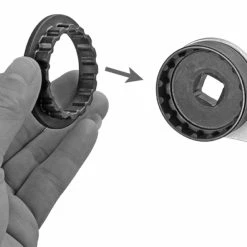 Katana BBW-2 Clé Pour Palier De Pédalier Hollowtech II Avec Clé Pour Capuchon Anti-poussière -Nettoyage et entretien Soldes Katana BBW 2 Innenlagerschlussel Hollowtech II mit Staubkappenschlussel 10369 d