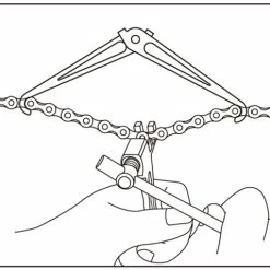 Radon Porte-chaîne Pliable -Nettoyage et entretien Soldes Radon Faltbarer Kettenhalter 20059472 c