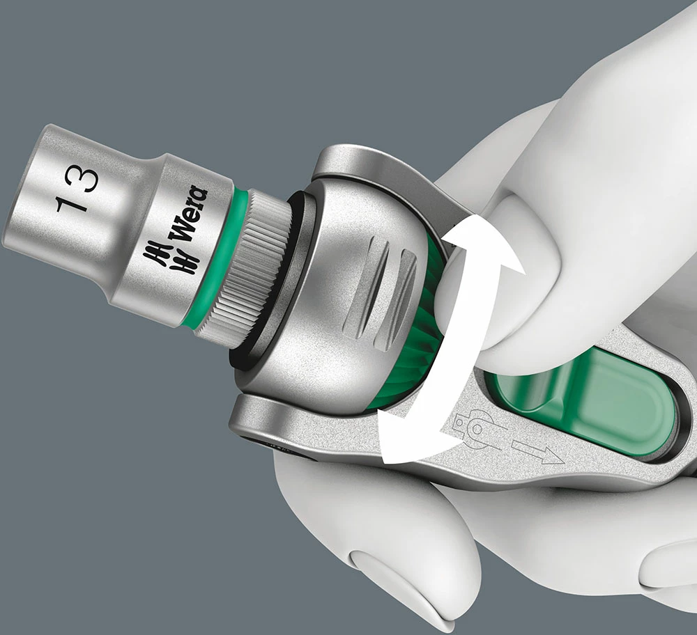 Wera 8100 SA 2 Jeu Cliquet Zyklop Speed à Carré 1/4" Métrique 5 Wera 8100 SA 2 Jeu Cliquet Zyklop Speed à Carré 1/4" Métrique – Image 5