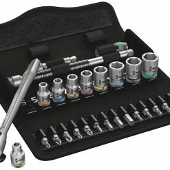 Wera 8100 SA 8 Jeu Cliquet Zyklop Metal (1/4")